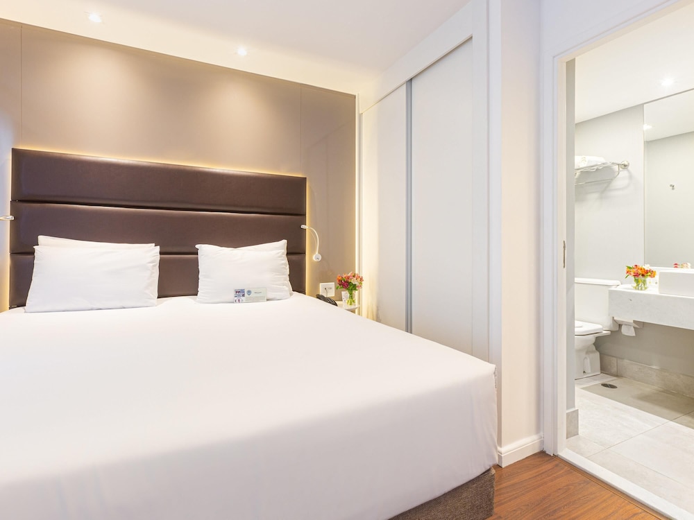 Apartamento Estándar - Cama Queen del hotel Mercure Sao Paulo Vila Olimpia. Foto 4