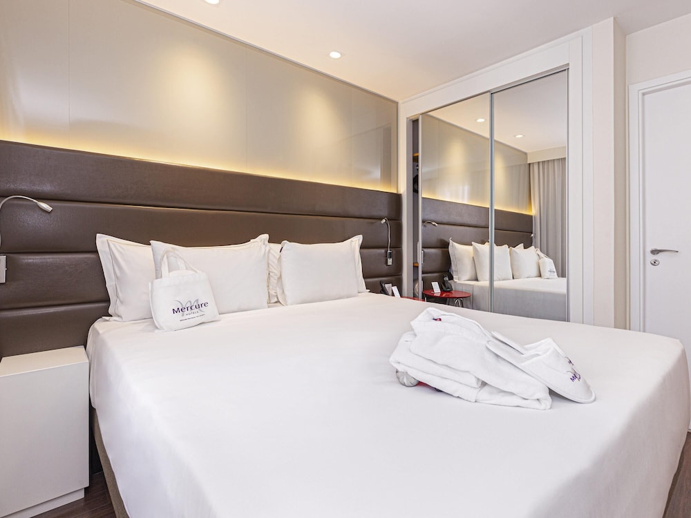 Apartamento Privilege con cama King y vistas a São Paulo del hotel Mercure Sao Paulo Vila Olimpia