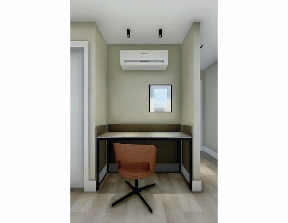 Habitación Deluxe, 1 cama doble del hotel Mercure Sao Paulo Vila Olimpia. Foto 3