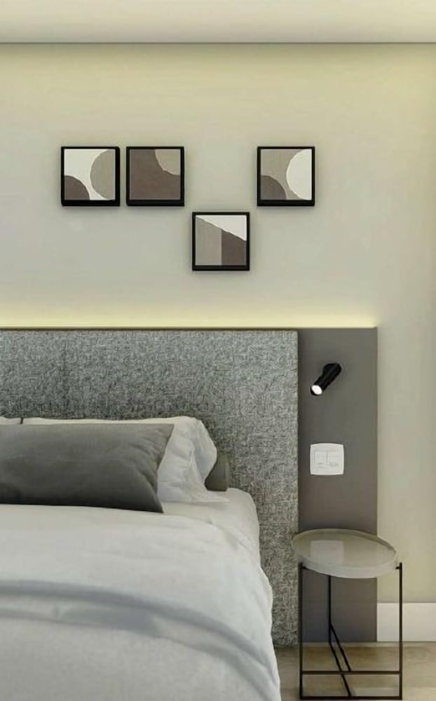 Habitación Deluxe con dos camas individuales del hotel Mercure Sao Paulo Vila Olimpia. Foto 1