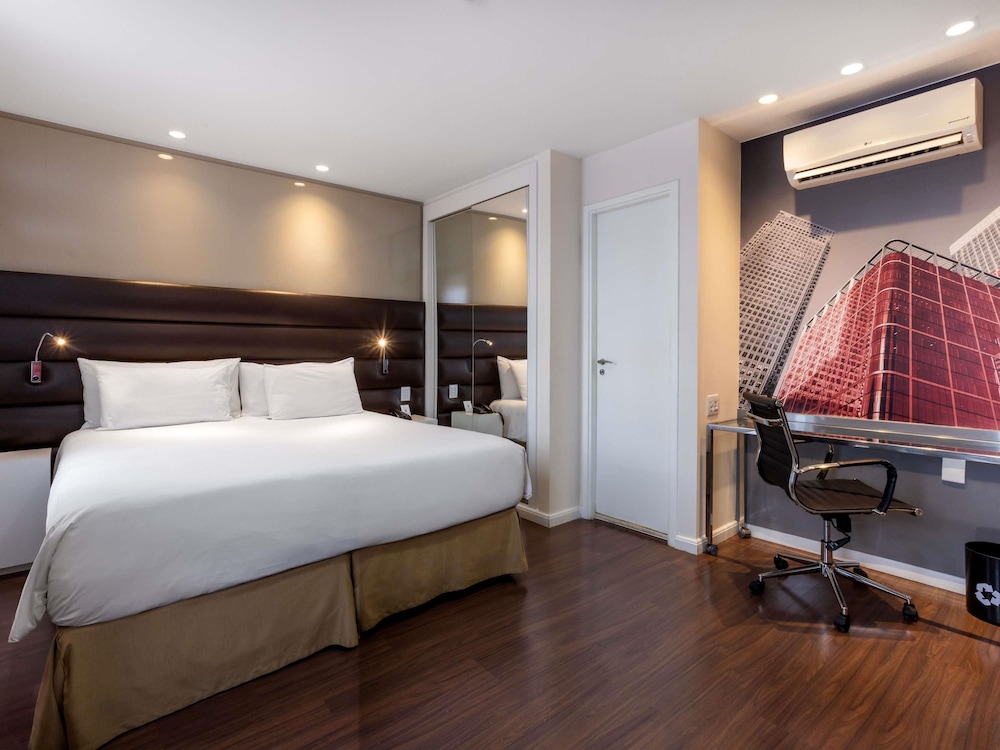 Apartamento Estándar - Cama Queen del hotel Mercure Sao Paulo Vila Olimpia. Foto 5