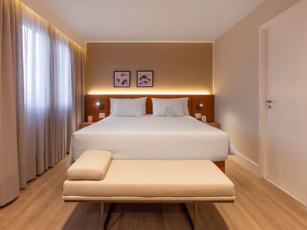 Apartamento Estándar - Cama Queen del hotel Mercure Sao Paulo Vila Olimpia. Foto 6