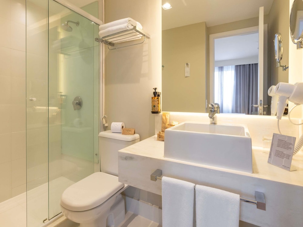Apartamento Privilege con cama King y vistas a São Paulo del hotel Mercure Sao Paulo Vila Olimpia. Foto 12