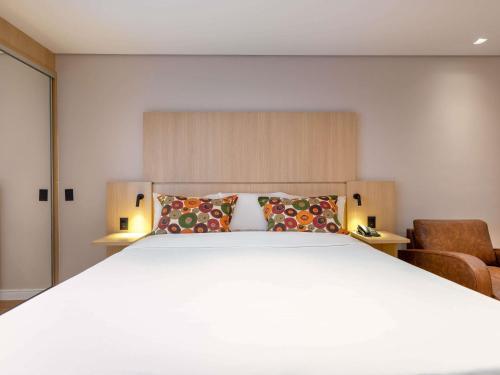 Habitación Standard con una cama doble del hotel Mercure Sao Paulo Nacoes Unidas. Foto 3