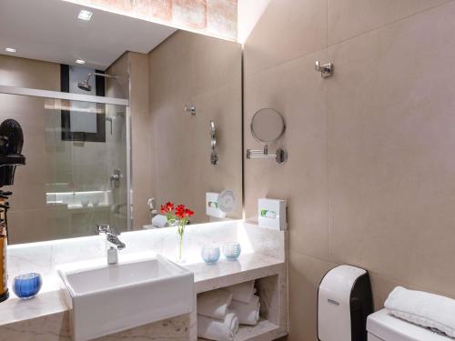 Habitación Standard con una cama doble del hotel Mercure Sao Paulo Nacoes Unidas. Foto 4