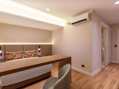 Apartamento superior adaptado con una cama doble del hotel Mercure Sao Paulo Nacoes Unidas. Foto 2
