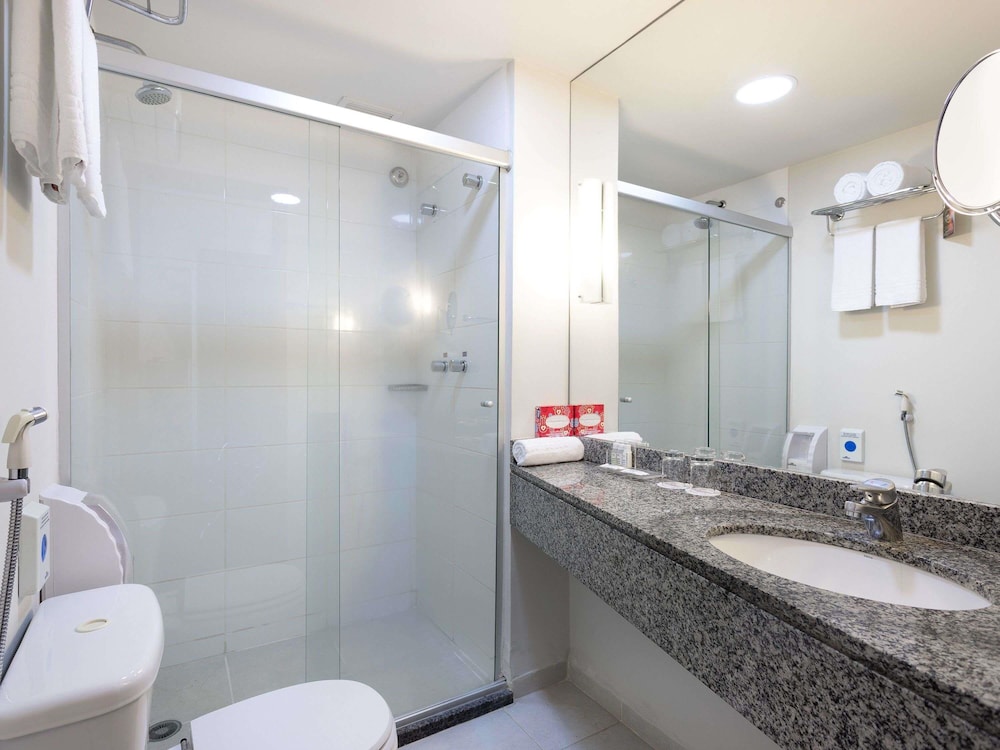 Apartamento de categoría superior con una cama doble del hotel Mercure Sao Paulo Bela Vista. Foto 6