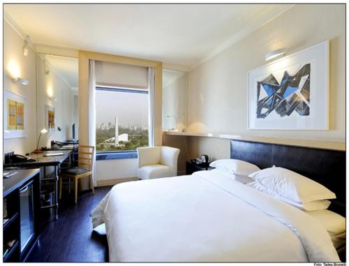 Habitación Deluxe con vistas al parque del hotel Pullman Sao Paulo Ibirapuera