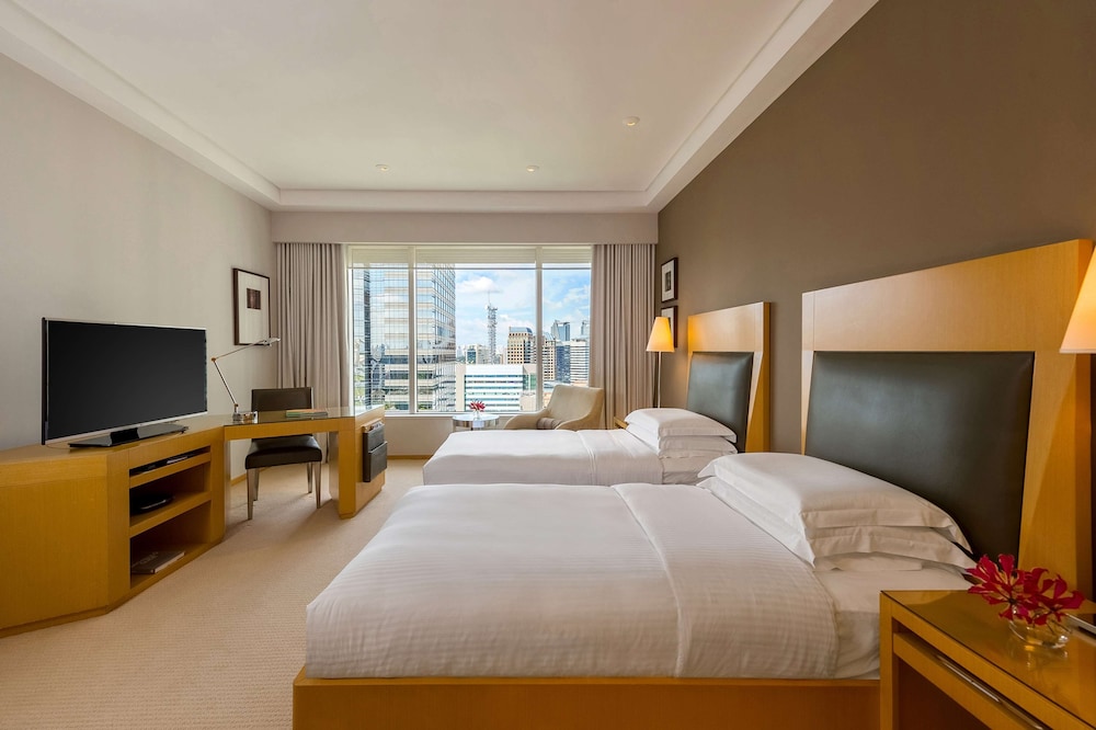 2 camas twin del hotel Grand Hyatt Sao Paulo. Foto 2