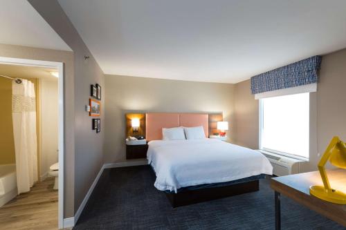 Suite Estudio con cama extragrande y sofá cama - No fumadores del hotel Hampton Inn and Suites Jamestown. Foto 1