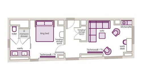 Suite VIP del hotel Yotel Boston. Foto 6