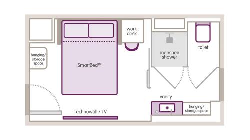 Alojamiento Premium con cama grande - Adaptada para personas con movilidad reducida del hotel Yotel Boston. Foto 3