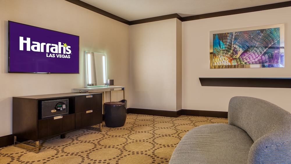 Habitación, 1 cama de matrimonio grande, no fumadores (Valley) del hotel Harrah's Las Vegas Hotel & Casino. Foto 3