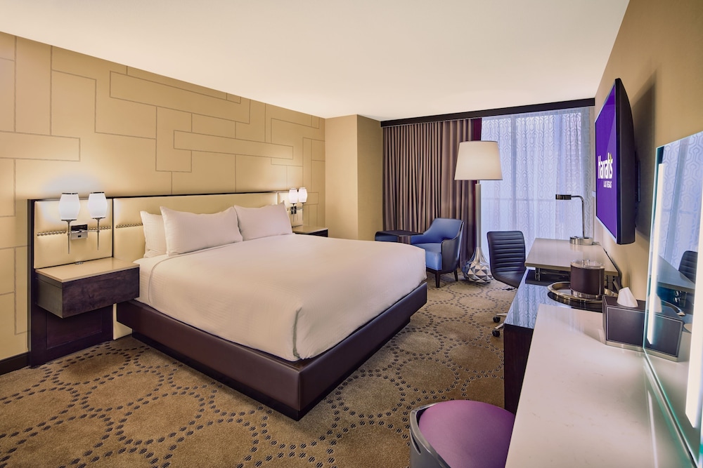 Habitación del hotel Harrah's Las Vegas Hotel & Casino. Foto 3