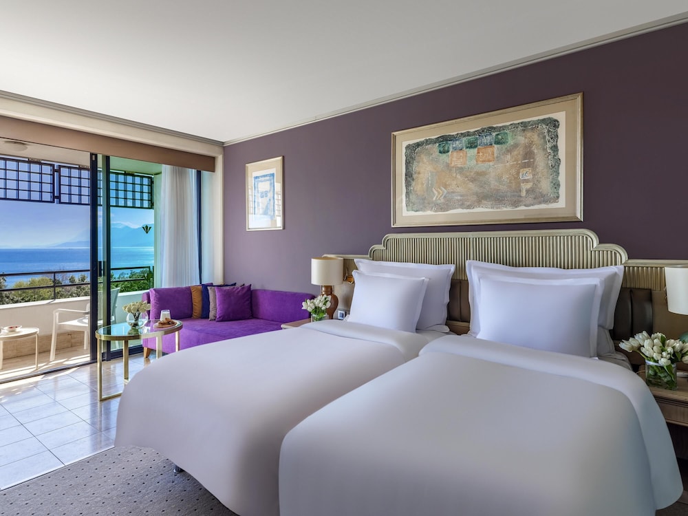 Habitación Estándar con Vistas Laterales al Mar, Dos Camas Individuales del hotel Rixos Downtown Antalya All Inclusive - The Land Of Legends Access