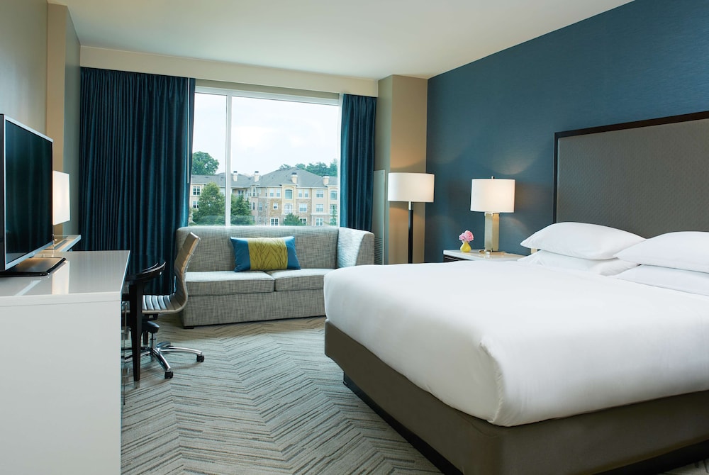 Cama King del hotel Hyatt Regency Atlanta Perimeter At Villa Christina