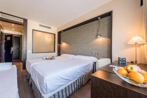Habitación Doble del hotel Mercader. Foto 4