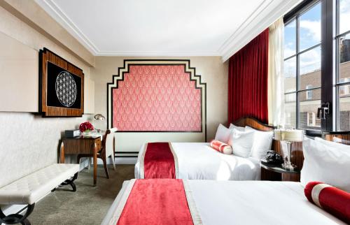 Habitación Doble The Bedford con 2 camas dobles del hotel Walker Greenwich Village