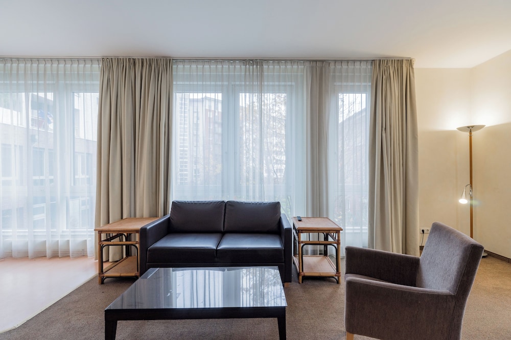 Suite Deluxe del hotel Apartmenthaus Berlin Mitte. Foto 2