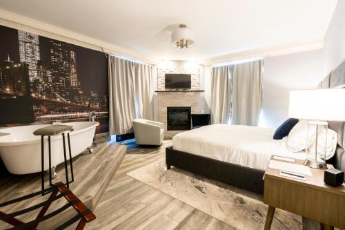 Habitación de lujo del hotel Inn On Broadway. Foto 3