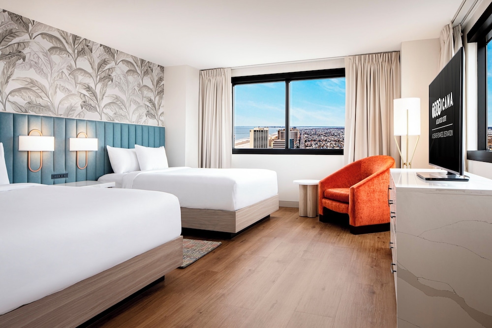Solana One Bedroom Suite, 2 Queens, Non - Smoking del hotel Tropicana Atlantic City. Foto 3
