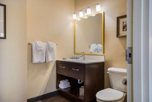 Suite con cama grande - Accesible para personas de movilidad reducida del hotel Best Western Syracuse Downtown and Suites. Foto 3