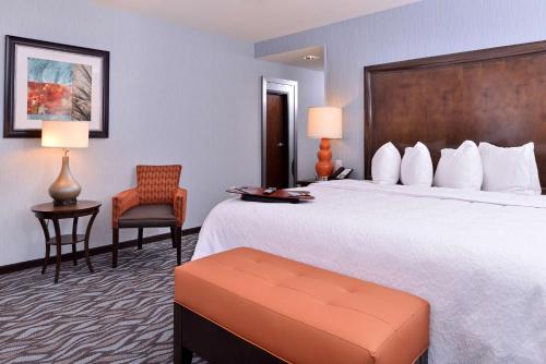 Habitación con cama extragrande - Adaptada para personas con discapacidad auditiva/no fumadores del hotel Hampton Inn Rome