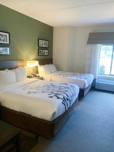 Suite con bañera de hidromasaje y cama grande - No fumadores del hotel Sleep Inn & Suites Queensbury. Foto 6