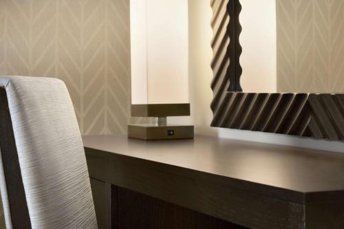 Suite Estudio con cama extragrande del hotel Embassy Suites By Hilton Syracuse Destiny Usa. Foto 1