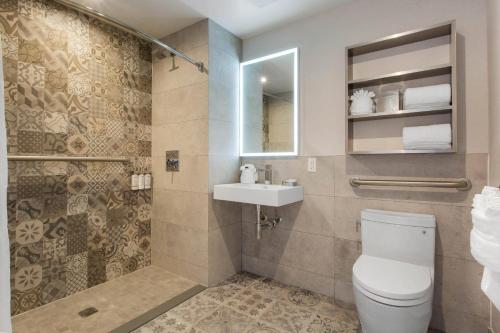 Habitación con cama extragrande adaptada para persona de movilidad reducida - No fumadores del hotel Insignia Brooklyn, Ascend Collection. Foto 2