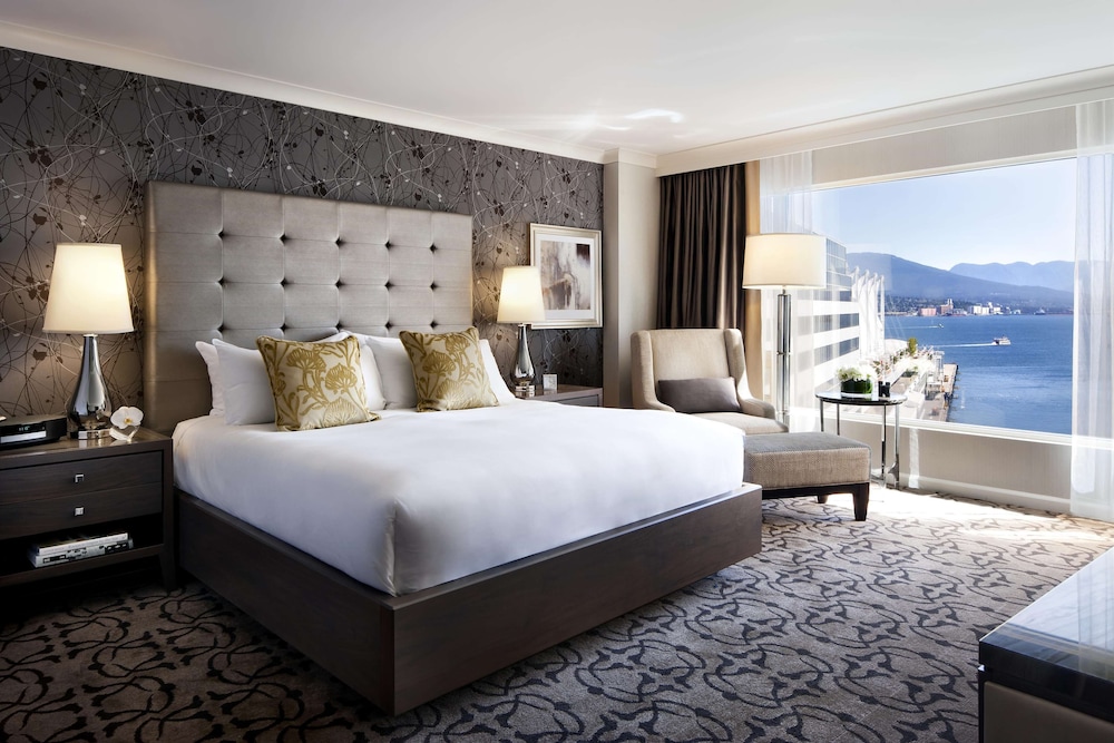 Habitación, 1 cama de matrimonio grande, vistas al puerto (Fairmont Gold) del hotel Fairmont Waterfront
