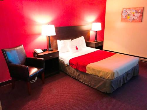 Habitación Deluxe - 1 cama grande del hotel Adirondack Efficiencies