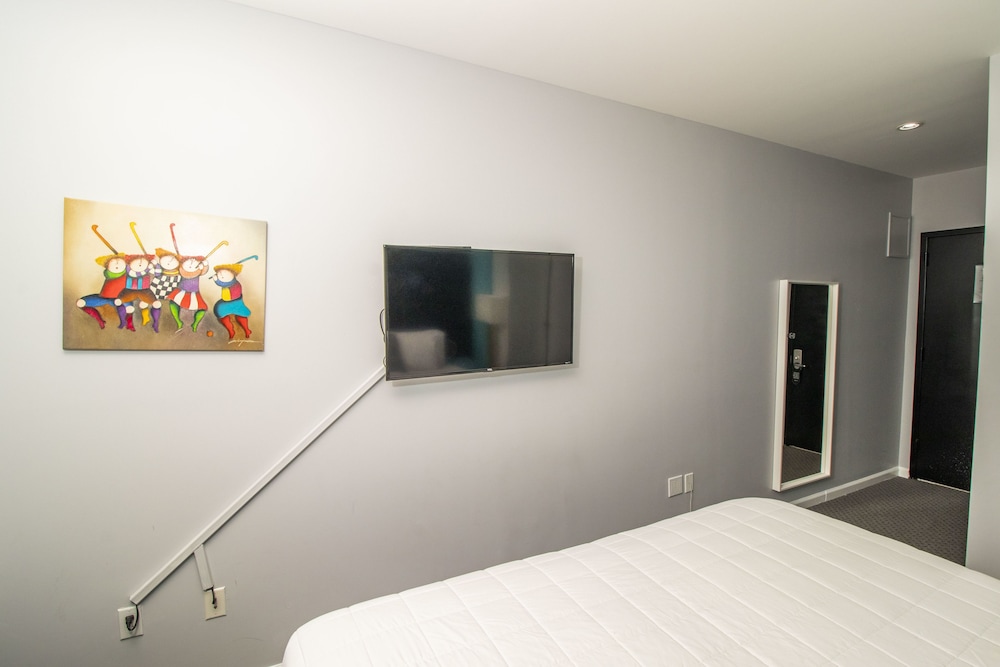 Habitación, 1 cama de matrimonio grande del hotel Canal Loft & Hotel. Foto 12