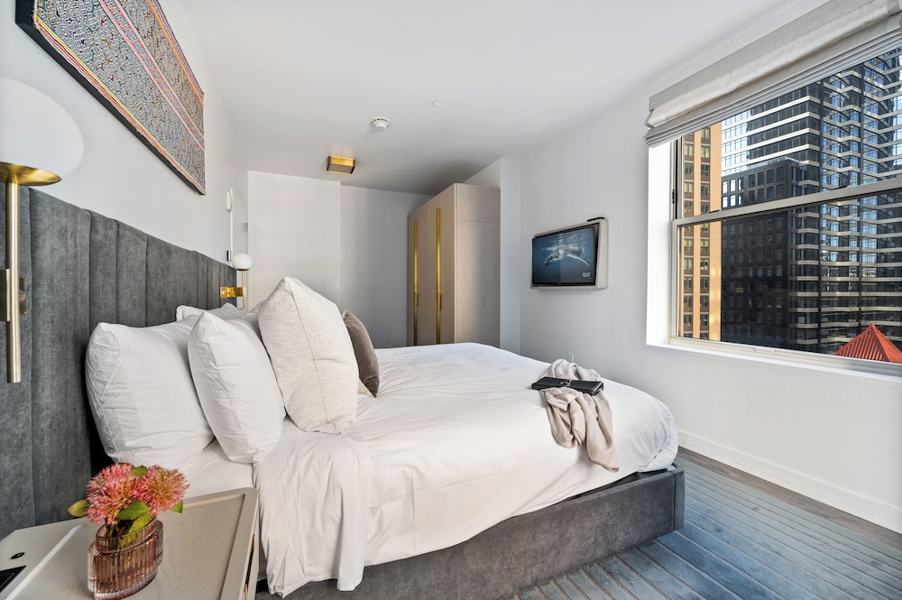 Apartamento de lujo, 1 habitación, cocina del hotel Sonder City Hall Park. Foto 3