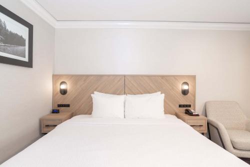 Standard Room, 1 King Bed, South Tower del hotel Sandman Vancouver Downtown. Foto 1