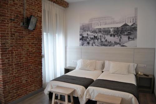 Habitación Doble con vistas a la ciudad - 1 o 2 camas del hotel San Lorenzo. Foto 5