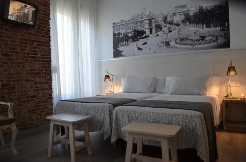 Habitación Cuádruple del hotel San Lorenzo. Foto 1