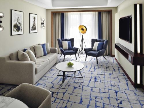 Suite Deluxe del hotel Mövenpick and Apartments Bur Dubai