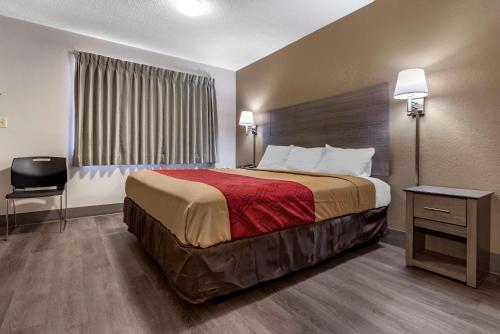 Habitación con cama extragrande - Fumadores del hotel Econo Lodge Dewitt. Foto 1