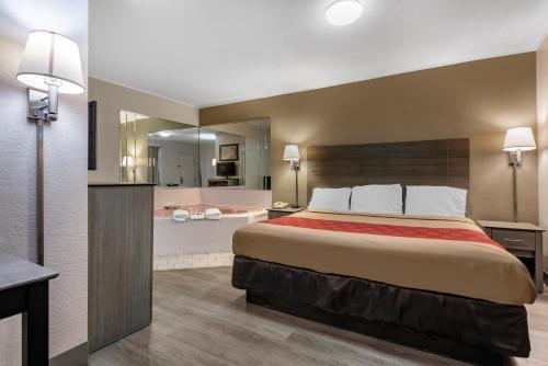 Habitación Doble Superior para no fumadores - 1 cama grande del hotel Econo Lodge Dewitt