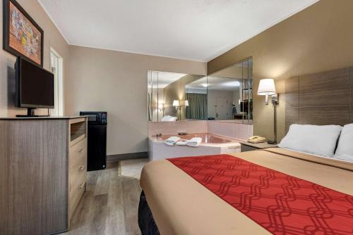 Habitación Doble Superior para no fumadores - 1 cama grande del hotel Econo Lodge Dewitt. Foto 1