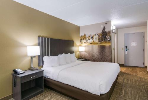 Habitación con cama extragrande - 1ª Planta - No fumadores del hotel Clarion Pointe Jamestown - Falconer