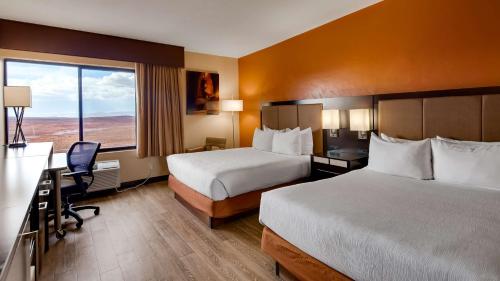 Habitación Doble con 2 camas dobles y vistas - No fumadores del hotel Best Western View Of Lake Powell