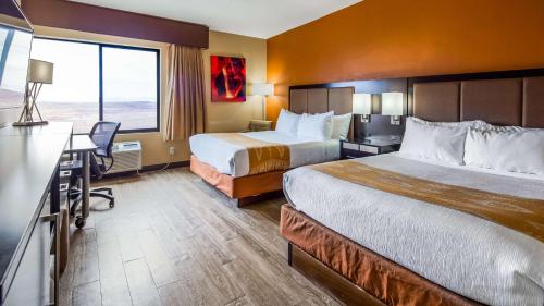 Habitación con 2 camas grandes - Adaptada para personas con discapacidad auditiva del hotel Best Western View Of Lake Powell. Foto 1
