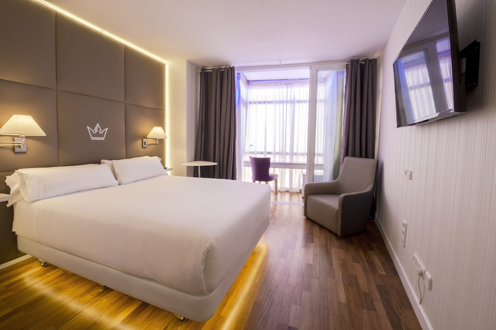 Habitación con 1 cama doble o 2 individuales del hotel Erase Un