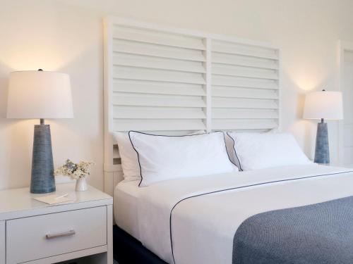 Villa - Cama extragrande del hotel Montauk Yacht Club. Foto 4