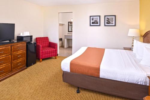 Habitación Deluxe - 1 cama doble - Para no fumadores del hotel Americas Best Value Inn Plattsburgh