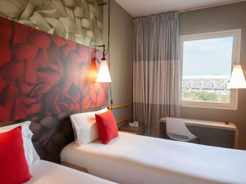 Habitación Doble Estándar - 2 camas del hotel Ibis Rabat Agdal. Foto 4