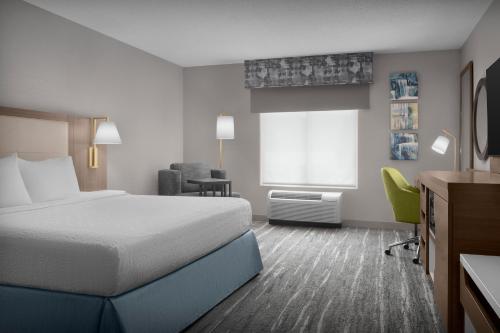 Habitación Doble - Cama extragrande - No fumadores del hotel Hampton Inn Ithaca