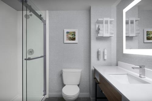 Habitación Doble - Cama extragrande - No fumadores del hotel Hampton Inn Ithaca. Foto 8